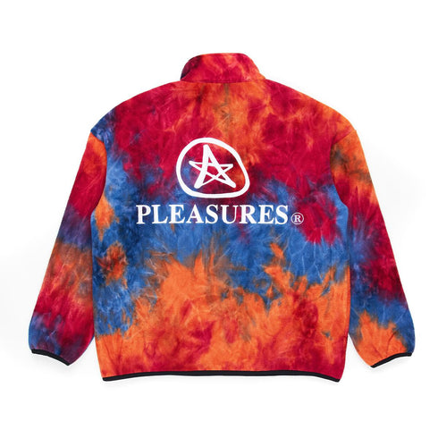 PLEASURES CAFFEINE POLAR FLEECE QTR ZIP Mens Apparel - MENS