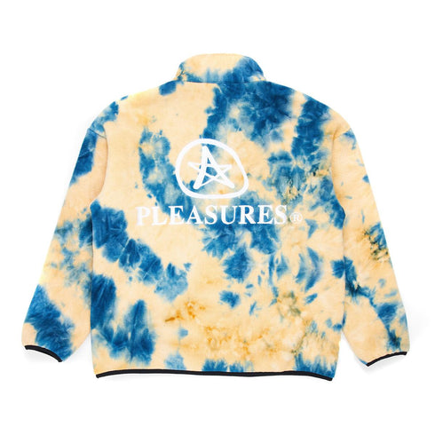 PLEASURES CAFFEINE POLAR FLEECE QTR ZIP Mens Apparel - MENS