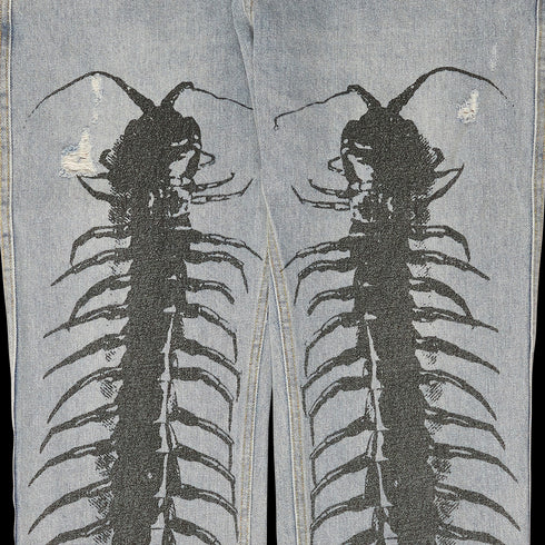 PLEASURES CRAWLER DENIM PANT Mens Apparel - MENS APPAREL