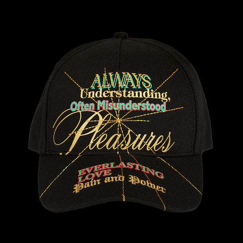 PLEASURES FAITH SNAPBACK Accessories - P21W057-BLACK / Black