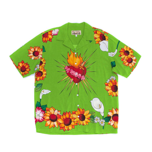 PLEASURES HEART BUTTON DOWN Mens Apparel - MENS APPAREL