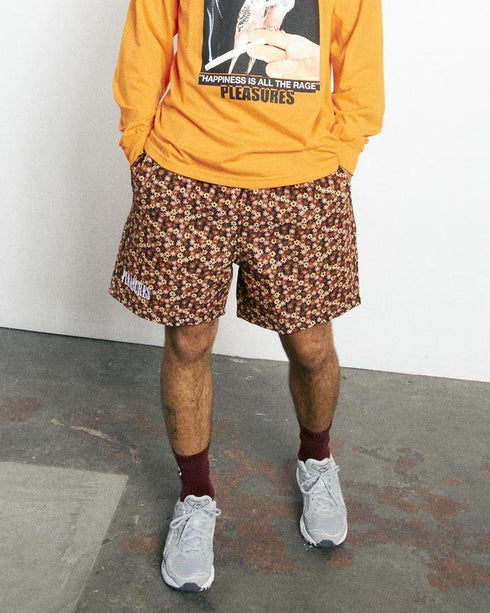 PLEASURES HELIUM WOVEN SHORTS Mens Apparel - MENS APPAREL