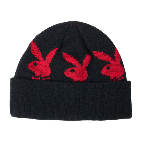 PLEASURES JAQUARD PB BEANIE Accessories - P21PB020-BLACK /