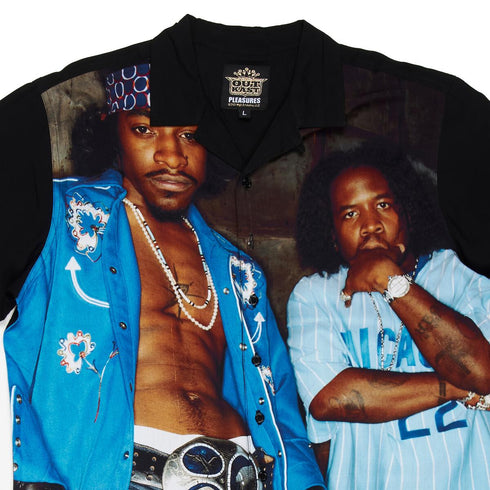 PLEASURES KRYPTONITE BUTTON DOWN Mens Apparel - MENS APPAREL