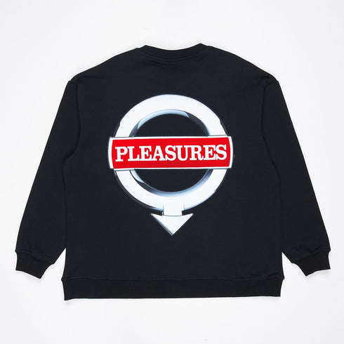 PLEASURES LANGUAGE CREWNECK - MENS APPAREL
