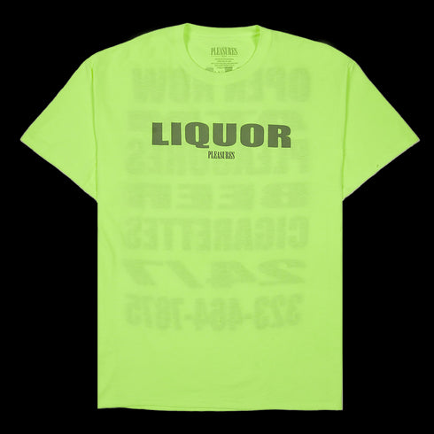 PLEASURES LIQUOR T-SHIRT Mens Apparel - MENS APPAREL