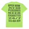 PLEASURES LIQUOR T-SHIRT Mens Apparel - MENS APPAREL