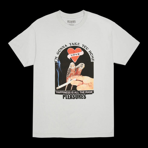 PLEASURES LOVEBIRDS T-SHIRT Mens Apparel - MENS APPAREL