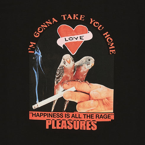 PLEASURES LOVEBIRDS T-SHIRT Mens Apparel - MENS APPAREL