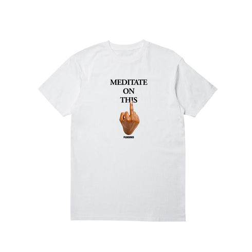 PLEASURES MESSAGE T-SHIRT Mens Apparel - MENS APPAREL