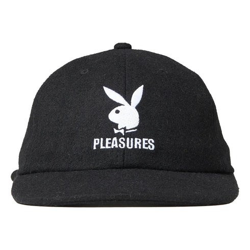 PLEASURES PB WOOL STRAPBACK HAT Accessories - P21PB016-BLACK