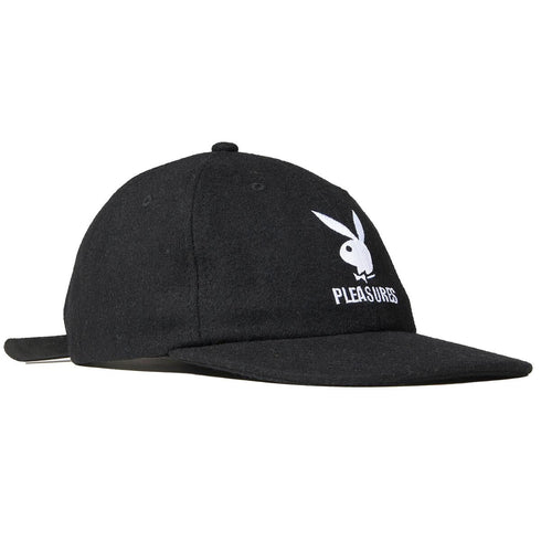 PLEASURES PB WOOL STRAPBACK HAT Accessories - P21PB016-BLACK