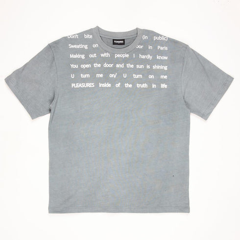PLEASURES POLITE HEAVYWEIGHT T-SHIRT Mens Apparel - MENS