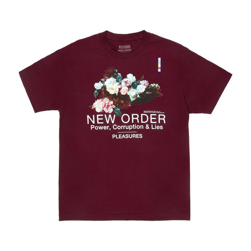 PLEASURES POWER T-SHIRT Mens Apparel - MENS APPAREL
