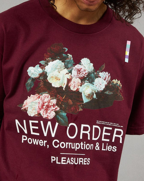 PLEASURES POWER T-SHIRT Mens Apparel - MENS APPAREL