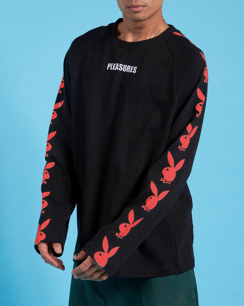 PLEASURES RAGLAN LONG SLEEVE Unisex Apparel - Unisex Apparel