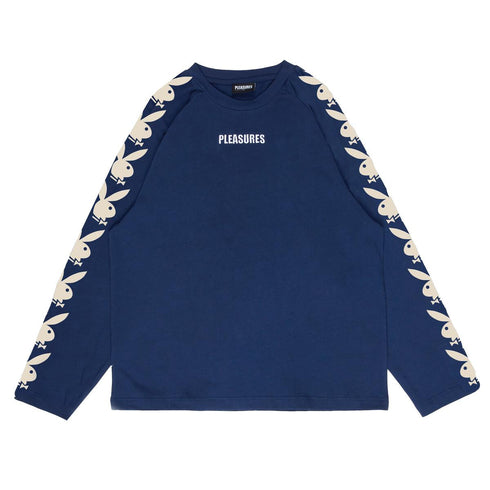 PLEASURES RAGLAN LONG SLEEVE Unisex Apparel - Staging