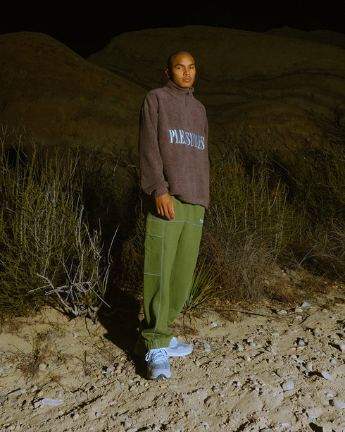 PLEASURES SEARCHING QUARTER ZIP Mens Apparel - MENS APPAREL