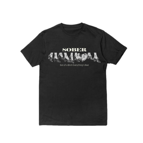PLEASURES SOBER T-SHIRT Mens Apparel - MENS APPAREL