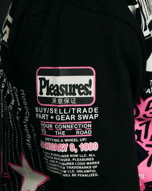 PLEASURES SPEED MUSIC HEAVYWEIGHT SHIRT Mens Apparel - MENS