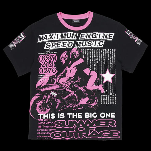 PLEASURES SPEED MUSIC HEAVYWEIGHT SHIRT Mens Apparel - MENS