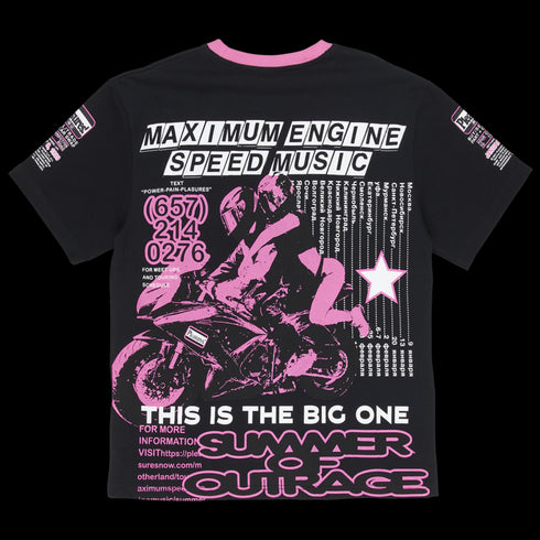 PLEASURES SPEED MUSIC HEAVYWEIGHT SHIRT Mens Apparel - MENS