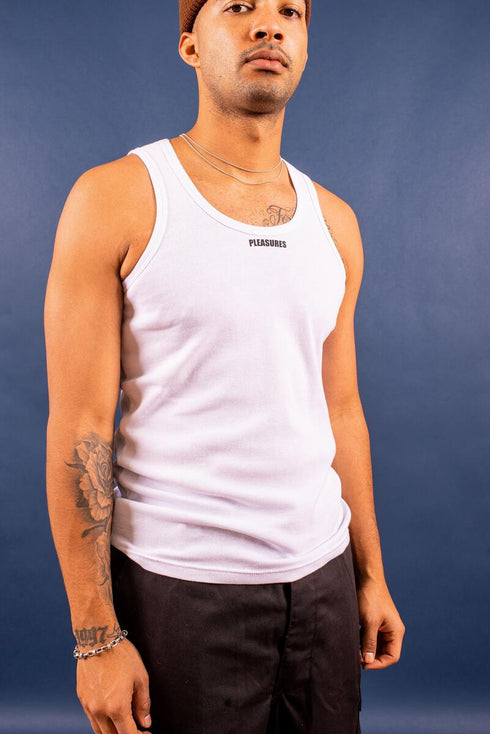 PLEASURES STANDARD TANK TOP Mens Apparel - MENS APPAREL