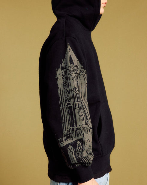 PLEASURES WARSAW HOODIE Mens Apparel - MENS APPAREL