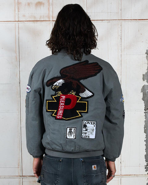 PLEASURES WORMS MECHANIC JACKET Mens Apparel - Mens Apparel