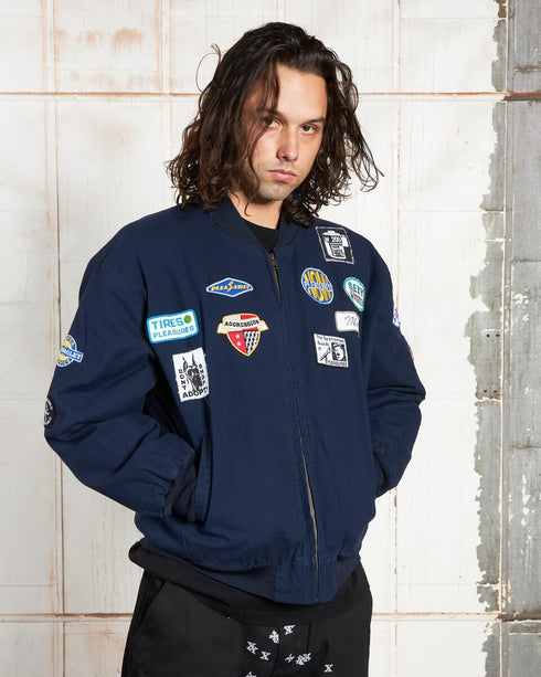 PLEASURES WORMS MECHANIC JACKET Mens Apparel - Mens Apparel