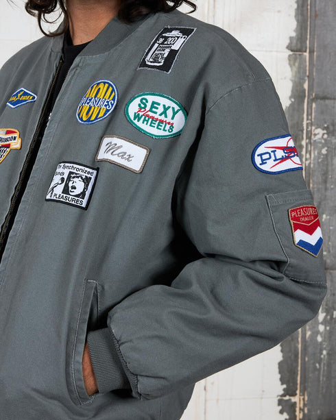 PLEASURES WORMS MECHANIC JACKET Mens Apparel - Mens Apparel