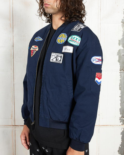 PLEASURES WORMS MECHANIC JACKET Mens Apparel - Mens Apparel