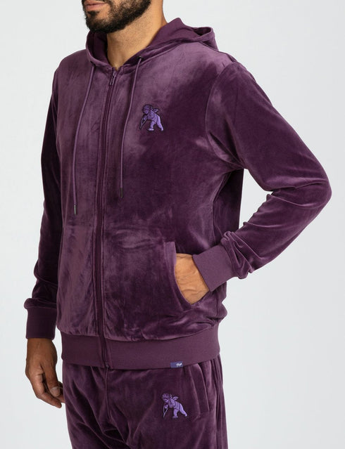 PRPS BUXTON VELOUR CHERUB HOODIE Mens Apparel - MENS APPAREL