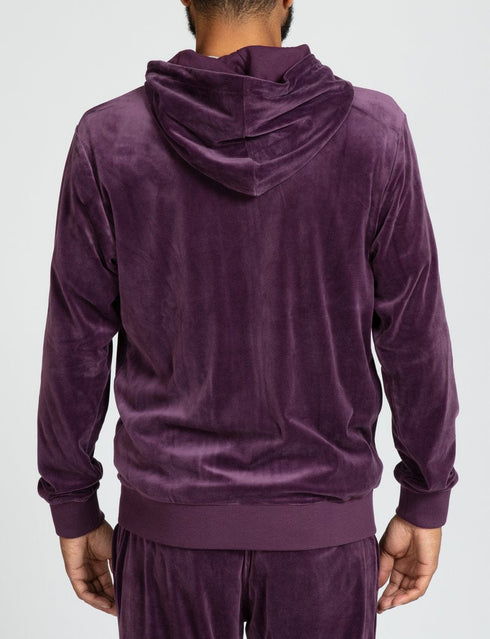 PRPS BUXTON VELOUR CHERUB HOODIE Mens Apparel - MENS APPAREL