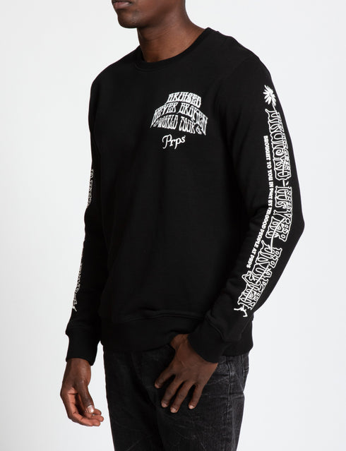 PRPS DELTA CREW L/S Mens Apparel - MENS APPAREL