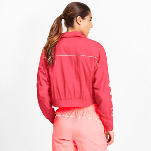 PUMA CHASE WOVEN JACKET Womens Apparel - WOMENS APPAREL