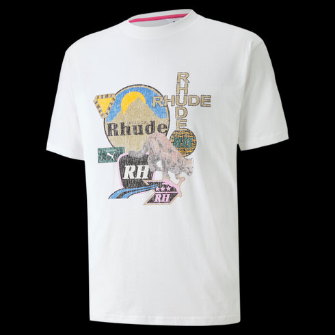 PUMA X RHUDE GRAPHIC TEE Mens Apparel - MENS APPAREL