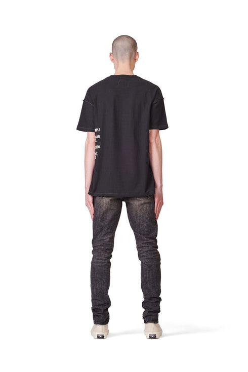 PURPLE BRAND ARTIFACT - WASH BLACK Mens Apparel - MENS