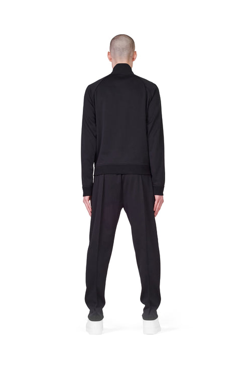 PURPLE BRAND BLACK RAGLAN BULLION TRACK JACKET Mens Apparel