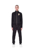 PURPLE BRAND BLACK RAGLAN BULLION TRACK JACKET Mens Apparel