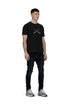 PURPLE BRAND BLACK WASH REFLECTIVE REPAIR Mens Apparel -