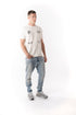 PURPLE BRAND BLACKWORK - WHITE Mens Apparel - MENS APPAREL