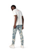 PURPLE BRAND BLUE FATIGUE MARBLE DENIM Mens Apparel - MENS
