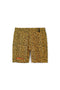 PURPLE BRAND BROWN LEOPARD SWIM SHORTS Mens Apparel -