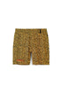 PURPLE BRAND BROWN LEOPARD SWIM SHORTS Mens Apparel -