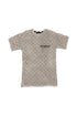 PURPLE BRAND CHECKER MONOGRAM S/S TEE Mens Apparel - MENS