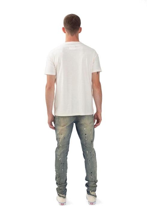 PURPLE BRAND DROPPED FIT JEANS - MID RISE Mens Apparel -