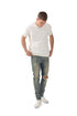 PURPLE BRAND DROPPED FIT JEANS - MID RISE Mens Apparel -