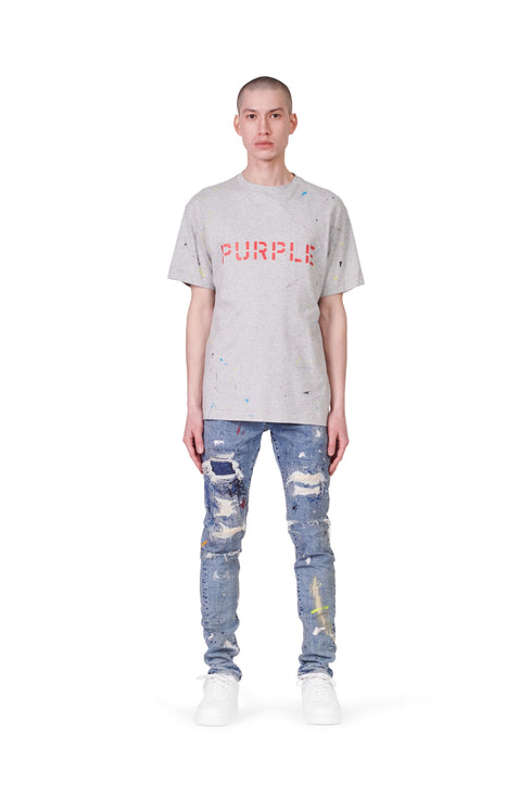 Purple brand faded indigo paint repair - MENS APPAREL