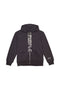 PURPLE BRAND FRENCH TERRY BLACK STENCIL ZIP Mens Apparel -